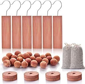 Homode Cedar Blocks for Clothes Storage, Ceder Wood Chips and Balls for Closets and Drawers, Fres... | Amazon (US)