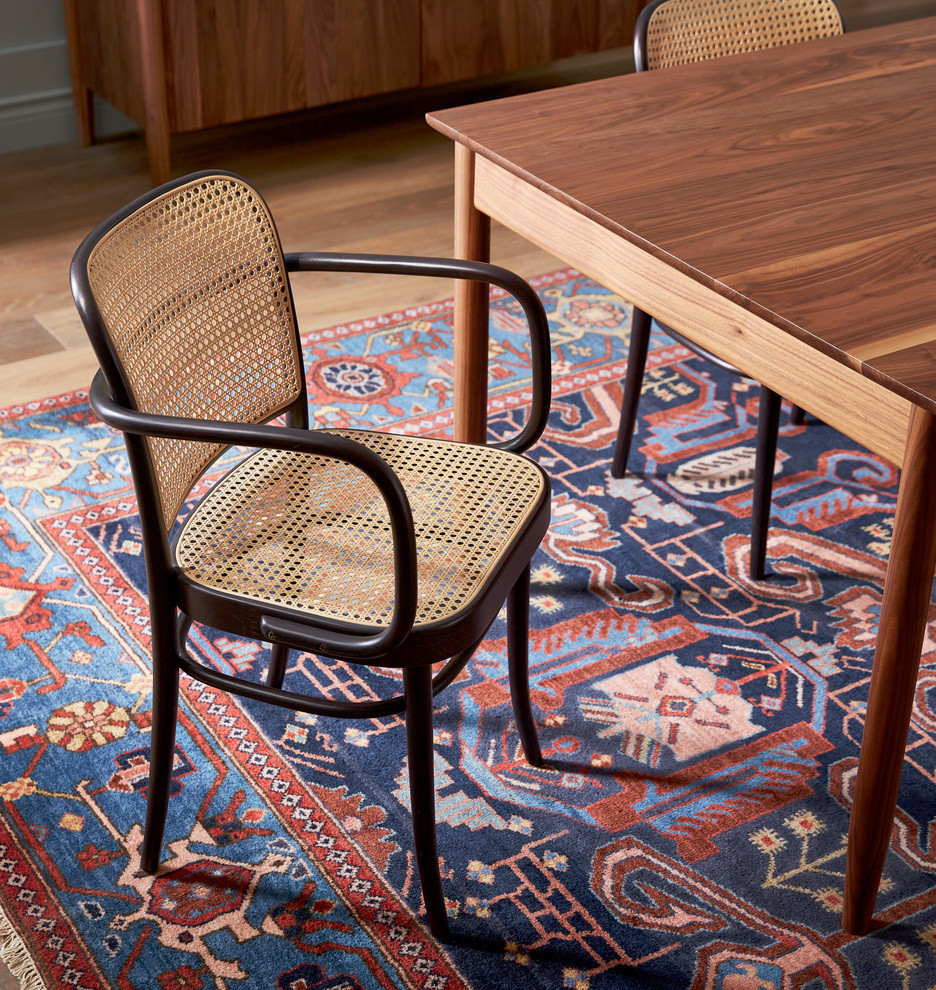 Ton 811 Caned Arm Chair | Rejuvenation