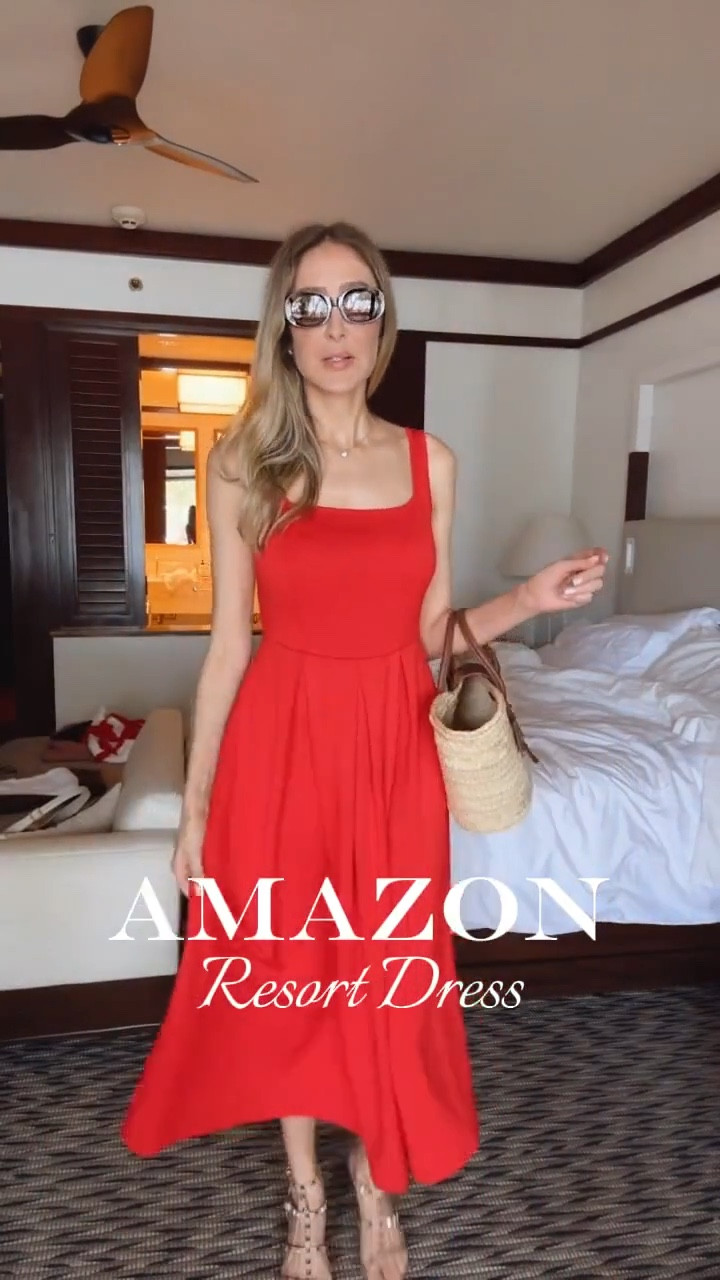 Amazon resort dress!
Resort outfit I wore in Costa Rica last weekend. I’m in love with this color, this dress is perfect, flattering and comfortable.
Fits true to size and I’m wearing size small.
Vacation outfits beach 
Vacation outfit
Resort wear 
Spring outfits 
Spring dresses 
Summer outfit 

#LTKootd #LTKSeasonal #LTKU