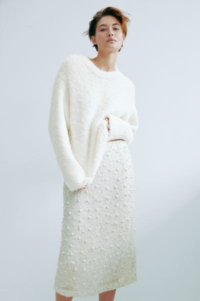 Fluffy-knit Sweater | H&M (US + CA)