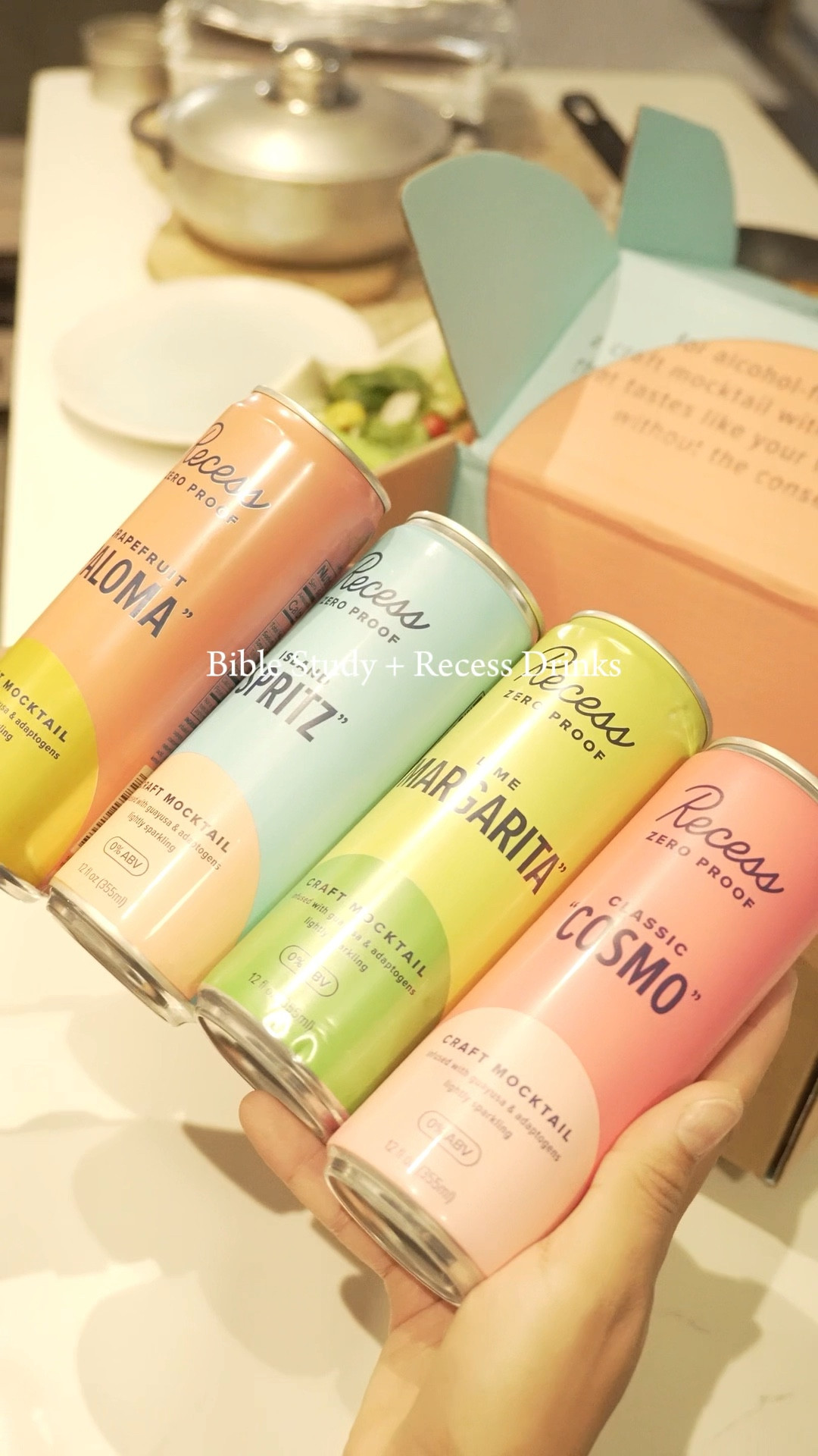 The perfect drink for bible study. 
Recess Zero Proof are craft mocktails for alcohol-free moments. Nothing better than spending time in the Word, surrounded by friends, and sipping something refreshing.

Use code:immarelyn for 25% off 

#LTKHome #LTKFamily #LTKFindsUnder50