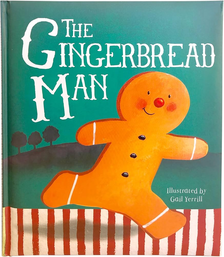 The Gingerbread Man Padded Hardcover Christmas Storybook | Amazon (US)