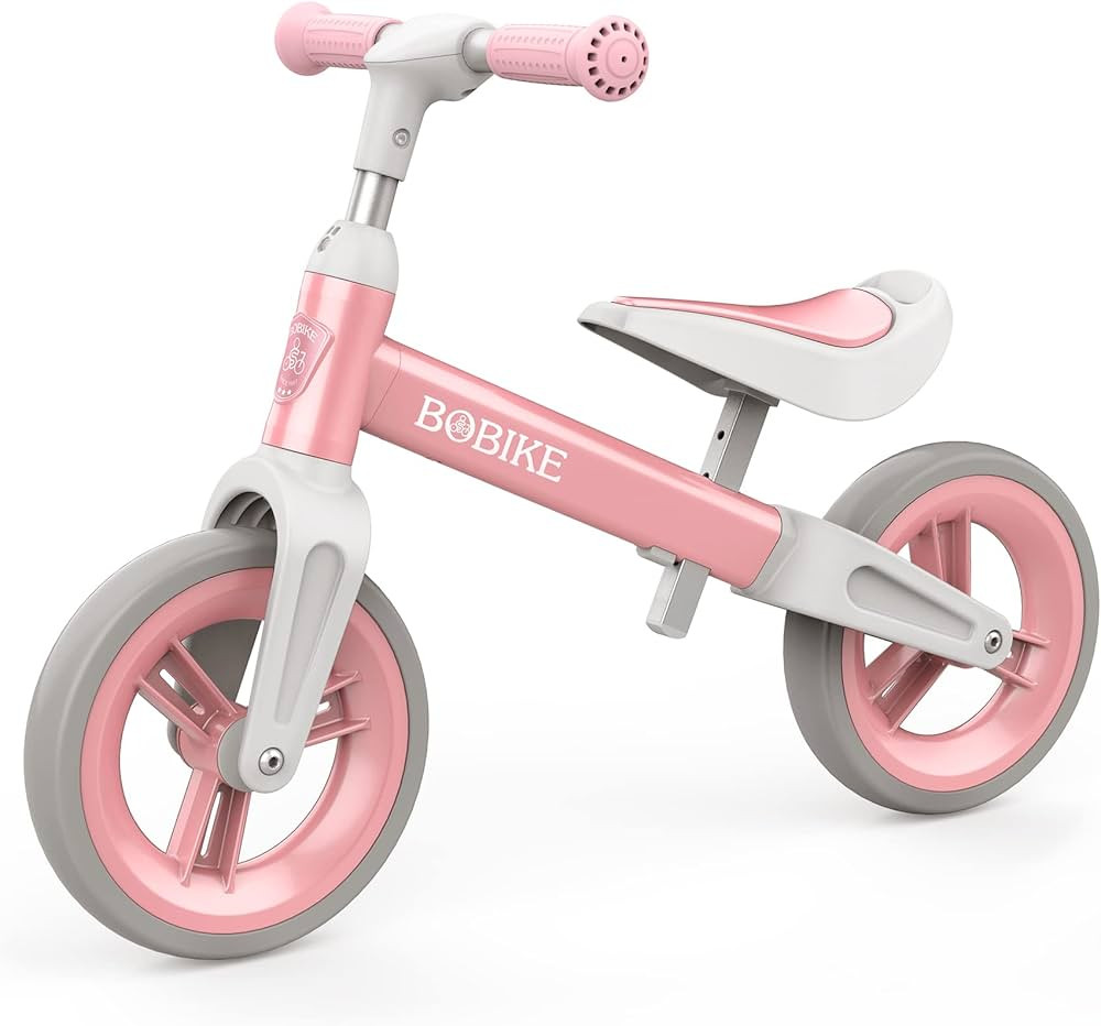 Bobike Toddler Balance Bike Toys for 1 to 4 Year Old Girls Boys Adjustable Seat and Handlebar No-... | Amazon (US)