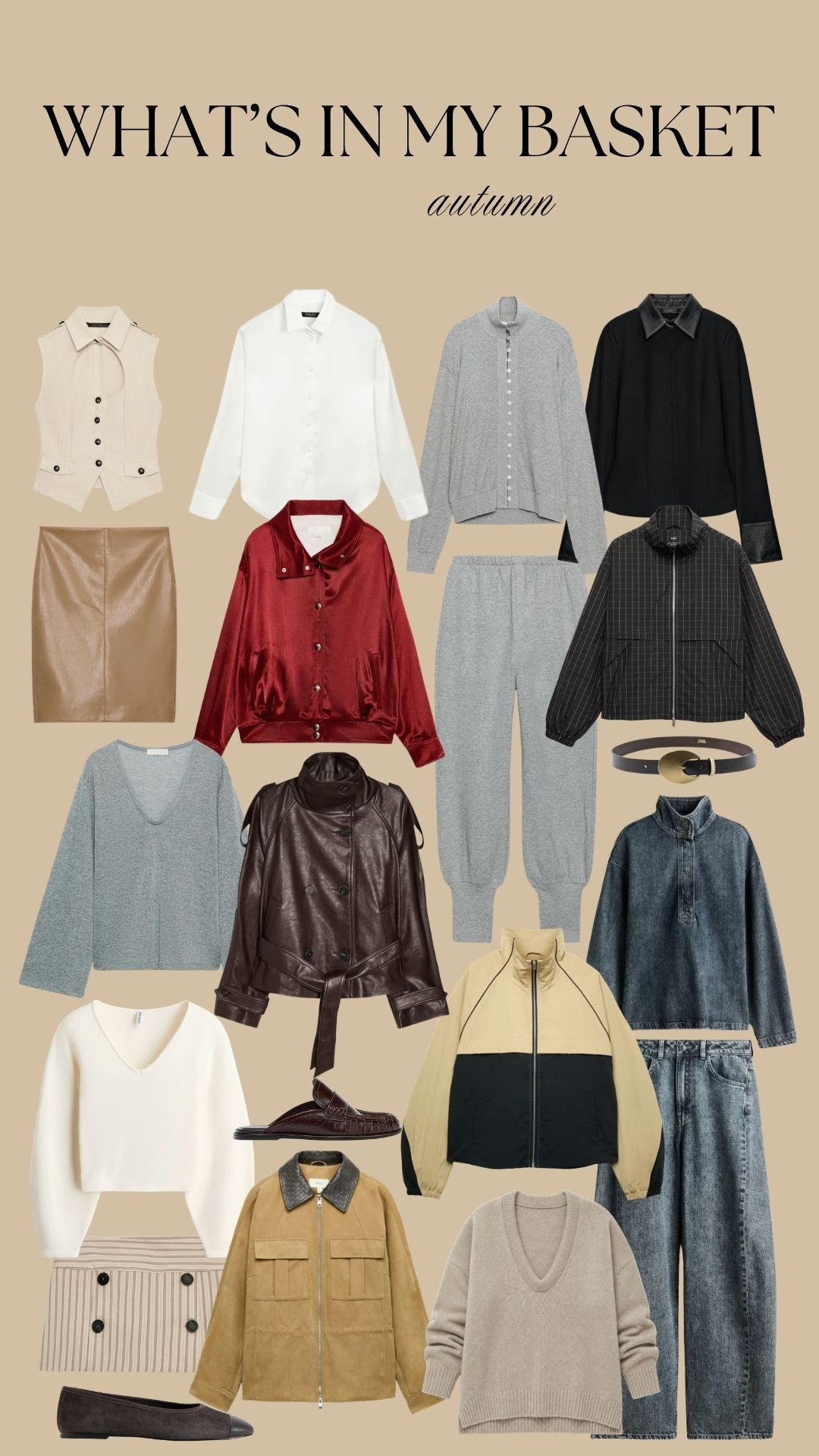 What's in my Basket for Autumn! 

Modern Autumn Wardrobe, Elevated Everyday Style, Autumn Outfit, Autumn Style, Autumn Jacket, High Street New In Picks  

 #LTKuk #LTKautumn #LTKeurope