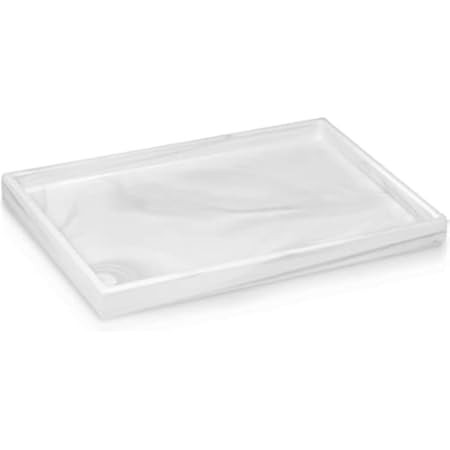 Noble Natural Marble Tray for Desktop/Kitchen/Vanity/Bathroom, Stone Organizer Tray for Coffee Ta... | Amazon (US)