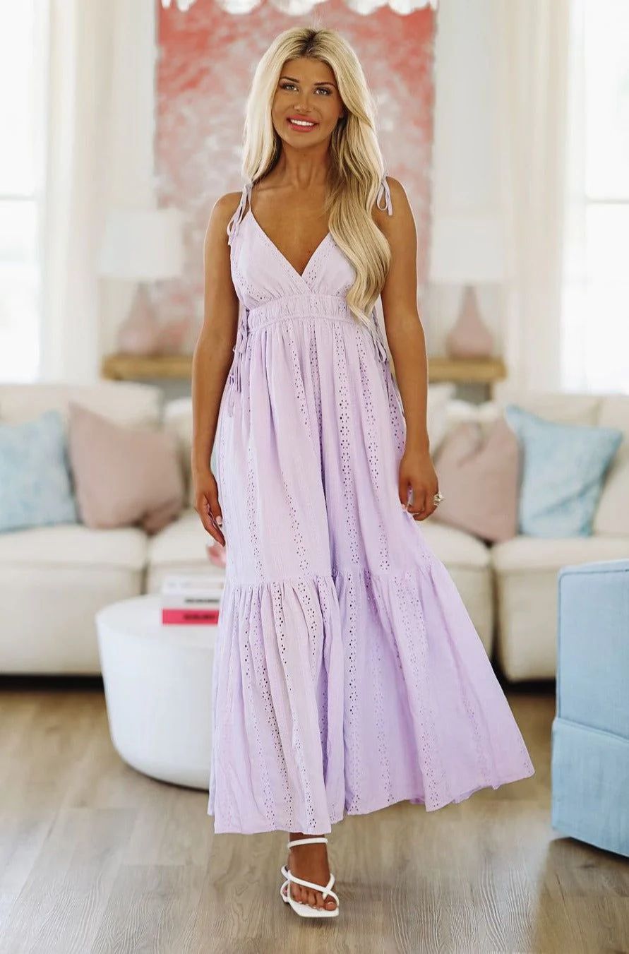 Likeable Lavender Maxi Dress - Light Purple | Hazel and Olive
