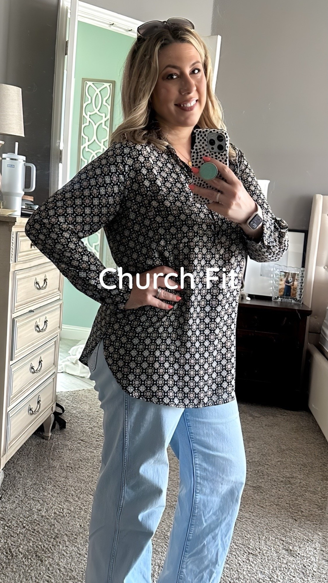 Bringing back the weekly church fit! Couldn’t find this exact shirt, but found some great alternatives for this look! 

#LTKOver40 #LTKStyleTip #LTKPlusSize