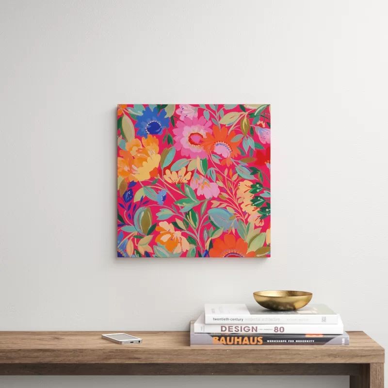 Mexican Garden by Kim Parker - Wrapped Canvas Graphic Art | Wayfair North America
