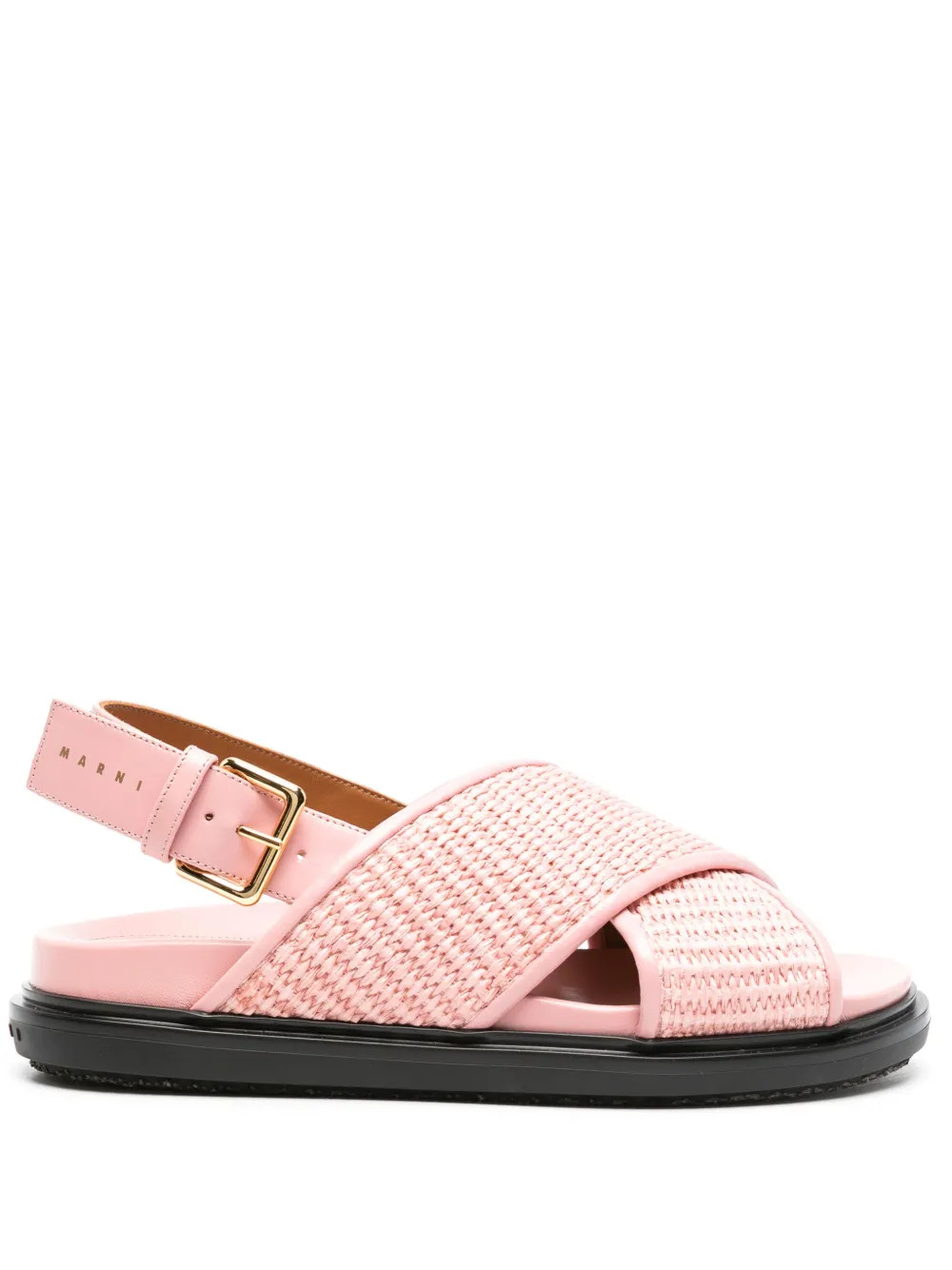 Marni Fussbett Slingback Sandals | Pink | FARFETCH BR | Farfetch (BR)
