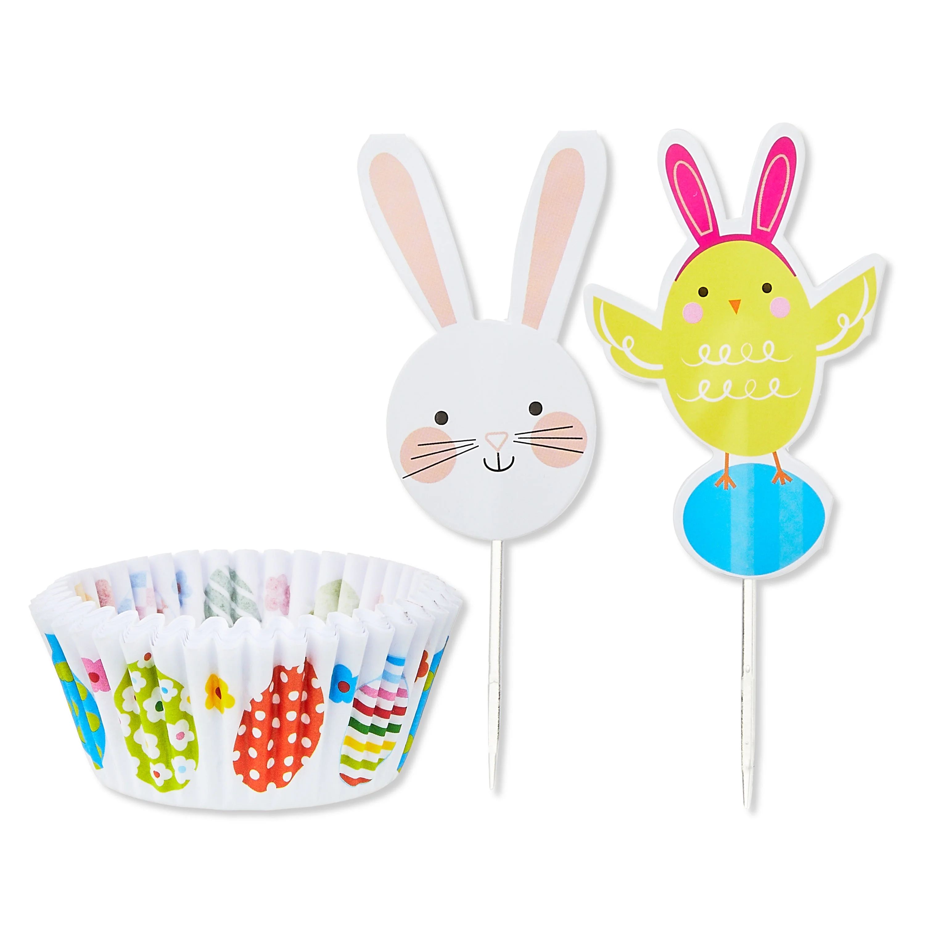 Easter Cupcake Kit, 48 Pieces, by Way To Celebrate | Walmart (US)