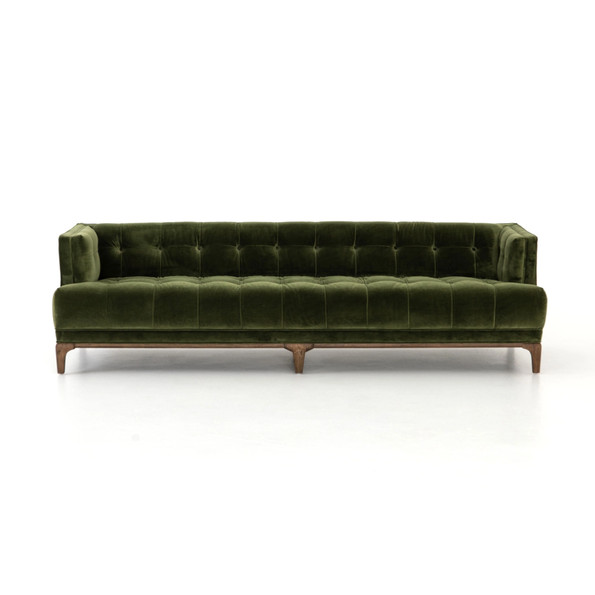 Click for more info about Dylan Sofa in Sapphire Olive – BURKE DECOR
