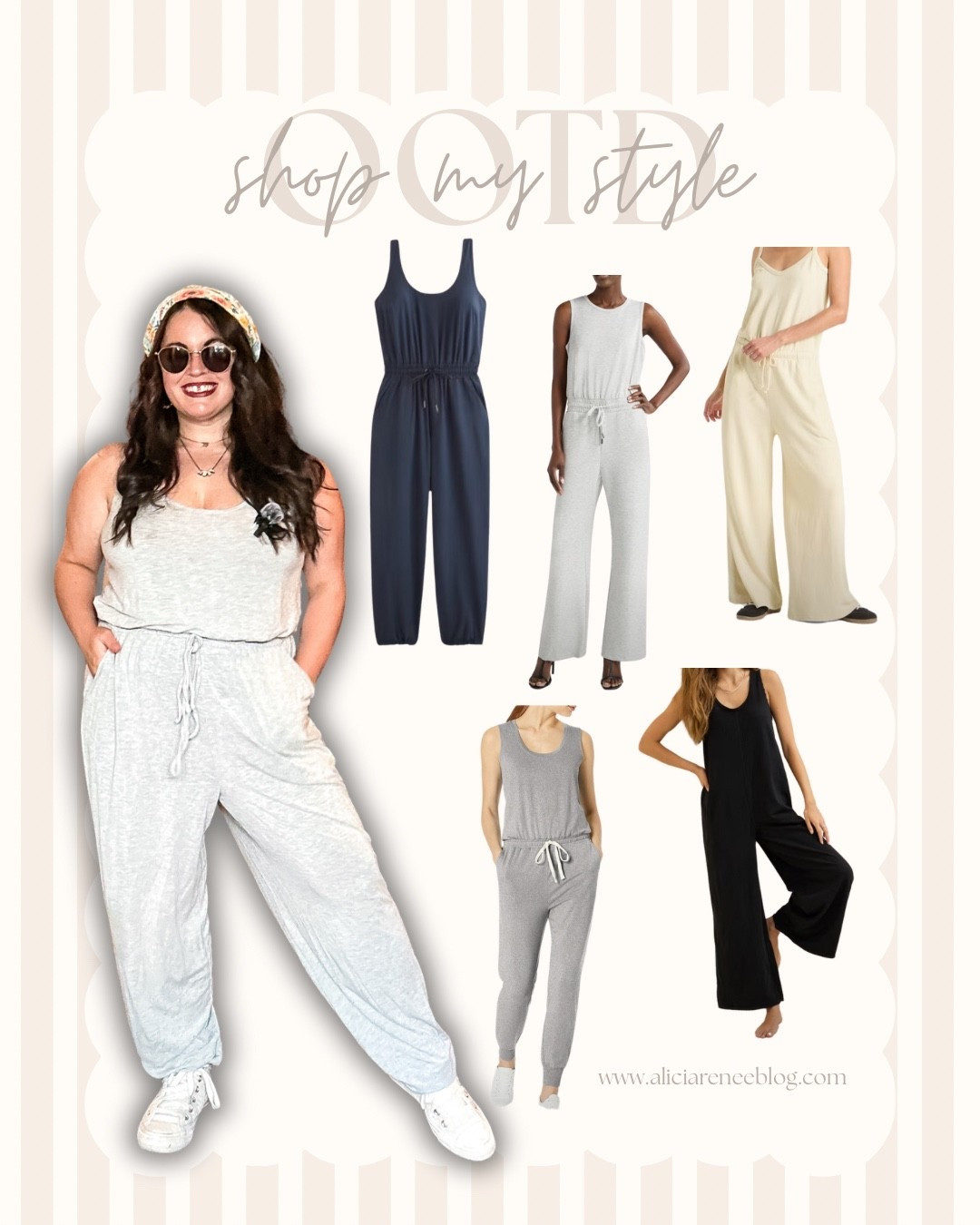 This jumpsuit was a clearance find I picked up towards the end of my pregnancy and has probably been one of my most worn items during postpartum. It’s no longer available but I found some similar (also affordable) options.

#LTKStyleTip #LTKPetite #LTKFindsUnder50