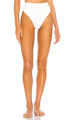 BEACH RIOT Highway Bikini Bottom in White from Revolve.com | Revolve Clothing (Global)