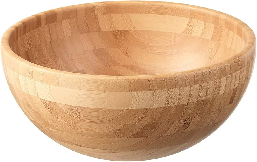 IKEA Sustainable Bamboo Wooden Bowl - Product of Sweden by STOCKLAND | Amazon (US)