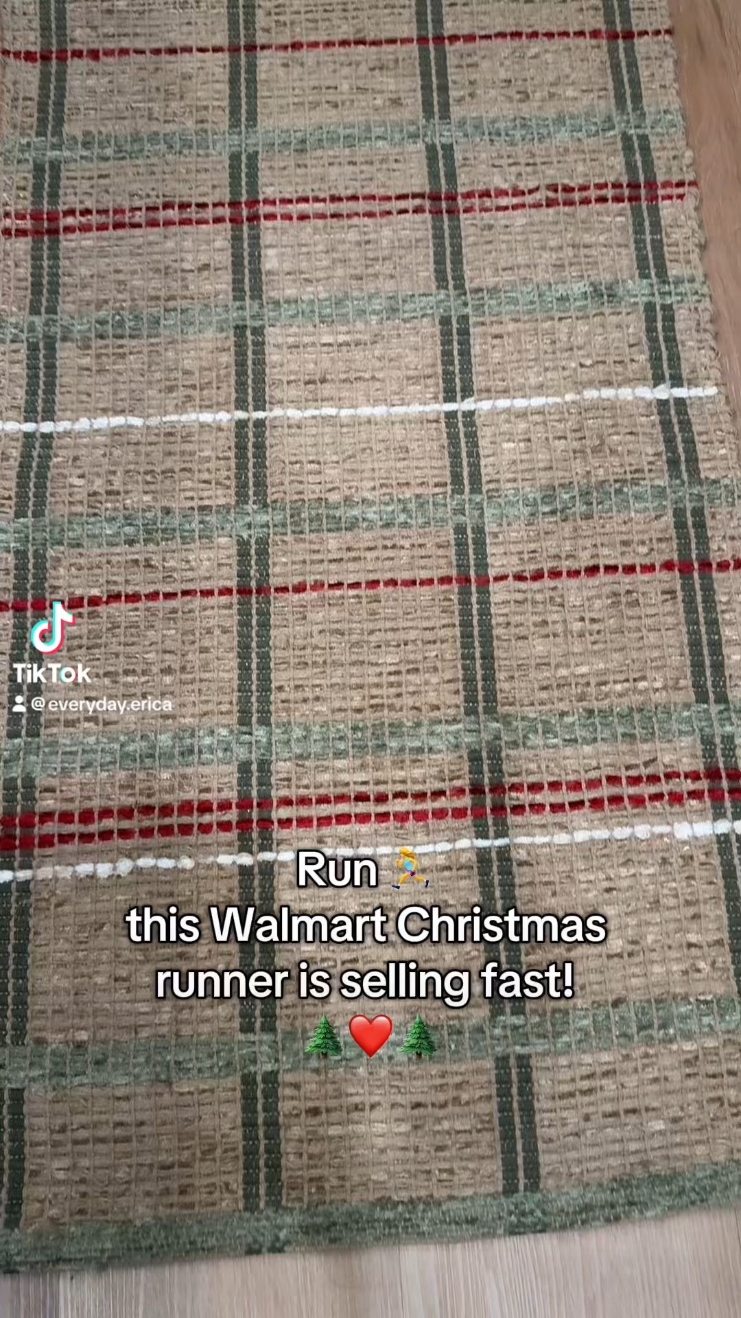 If cozy Christmas had a look… it’s this Walmart rug runner 🎄 My Cavalier even approves 🐶✨ Shop it now before it’s gone 
#walmarthomefinds #holidaydecor #christmasvibes #ltkhome #ltkholiday

#LTKGiftGuide #LTKCyberWeek #LTKHoliday
