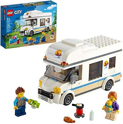 LEGO City Holiday Camper Van 60283 Building Kit; Cool Vacation Toy for Kids, New 2021 (190 Pieces... | Amazon (US)