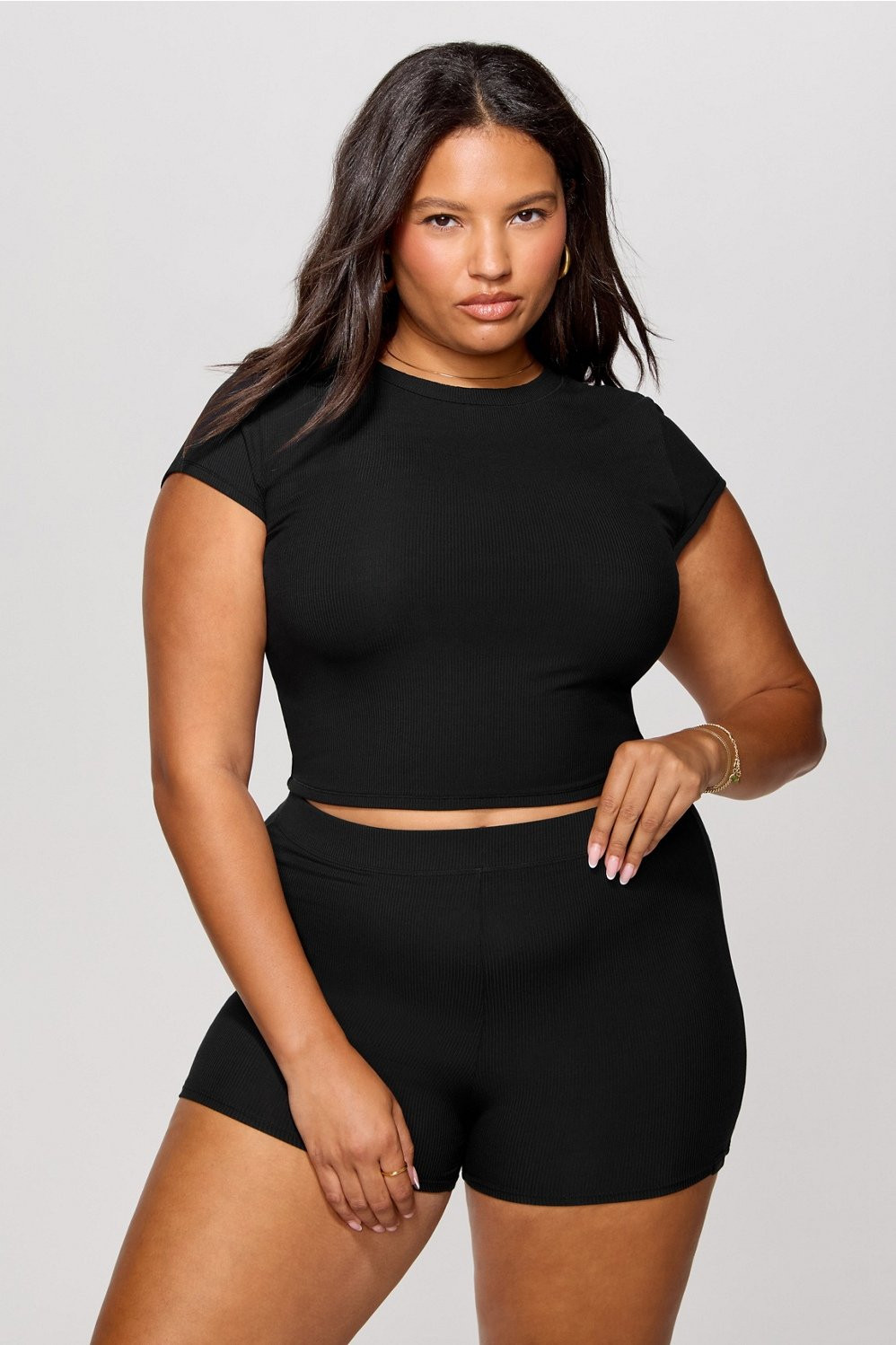 Soft Rib Baby Tee | Fabletics