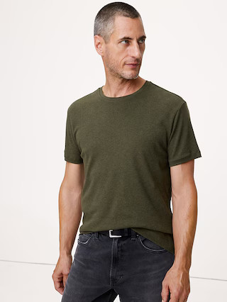 Luxury-Touch T-Shirt | Banana Republic (US)