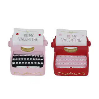 Assorted 5.5" Be My Valentine Tabletop Typewriter, 1pc. by Celebrate It™ | Michaels Stores