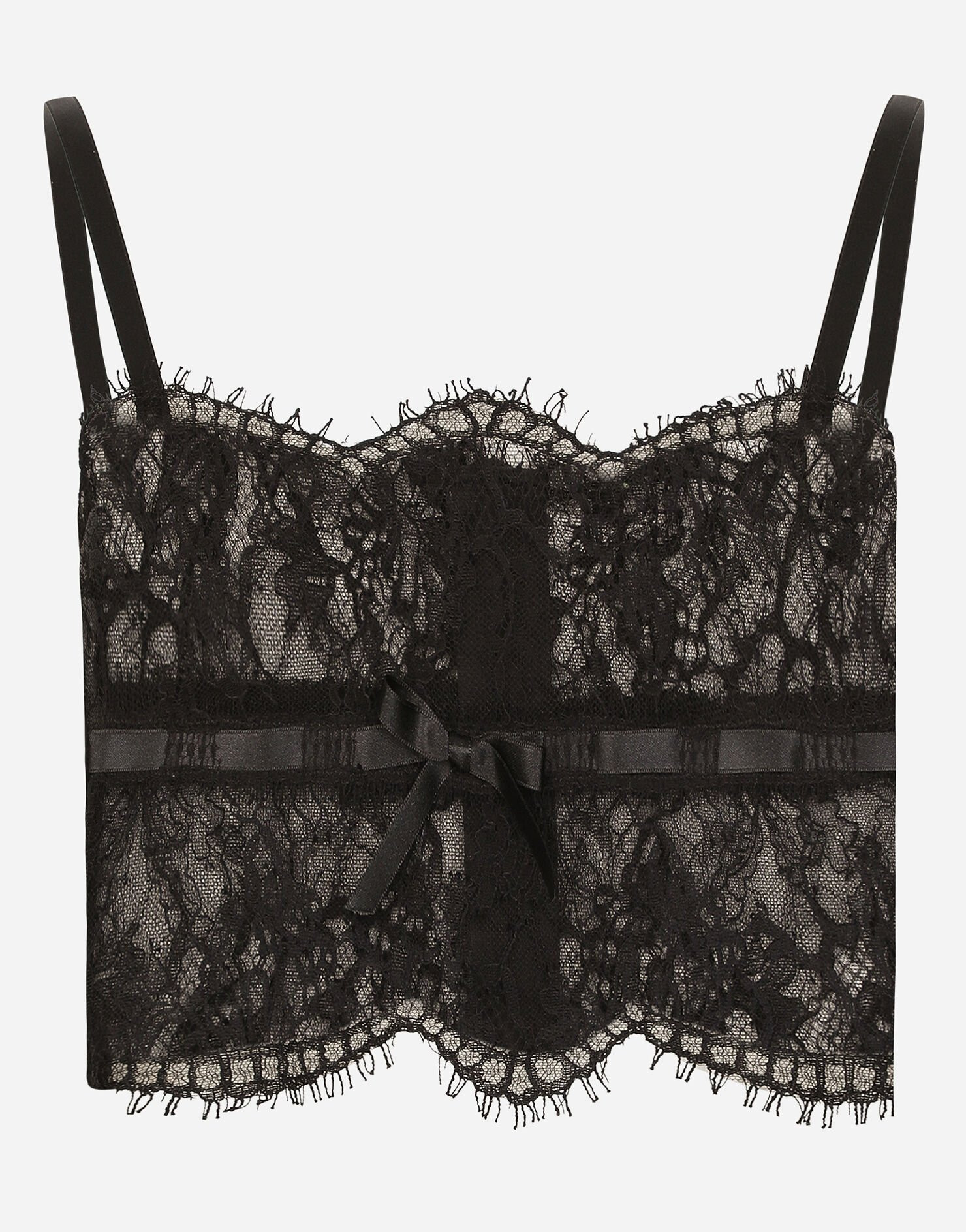 Lace lingerie top | Dolce & Gabbana US