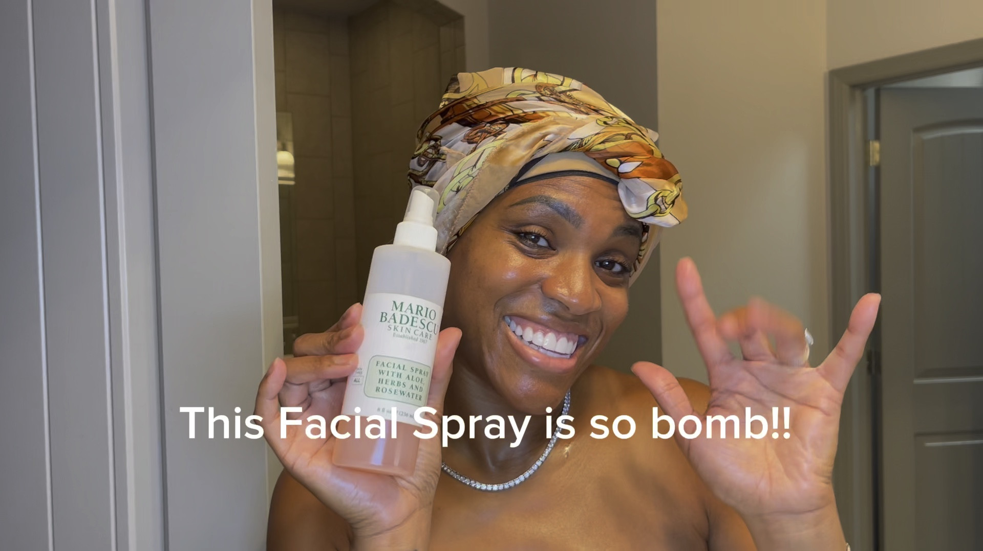 The best facial spray ever!!!! 
#skincare

#LTKVideo #LTKOver40 #LTKStyleTip