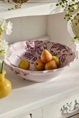 Botanical Silhouette Serving Bowl, Extra Large | Terrain