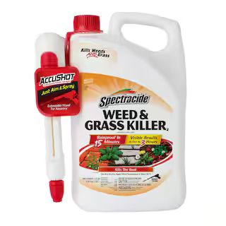 Spectracide Weed and Grass Killer 1.3 gal. Accushot Sprayer HG-96370-4 - The Home Depot | The Home Depot