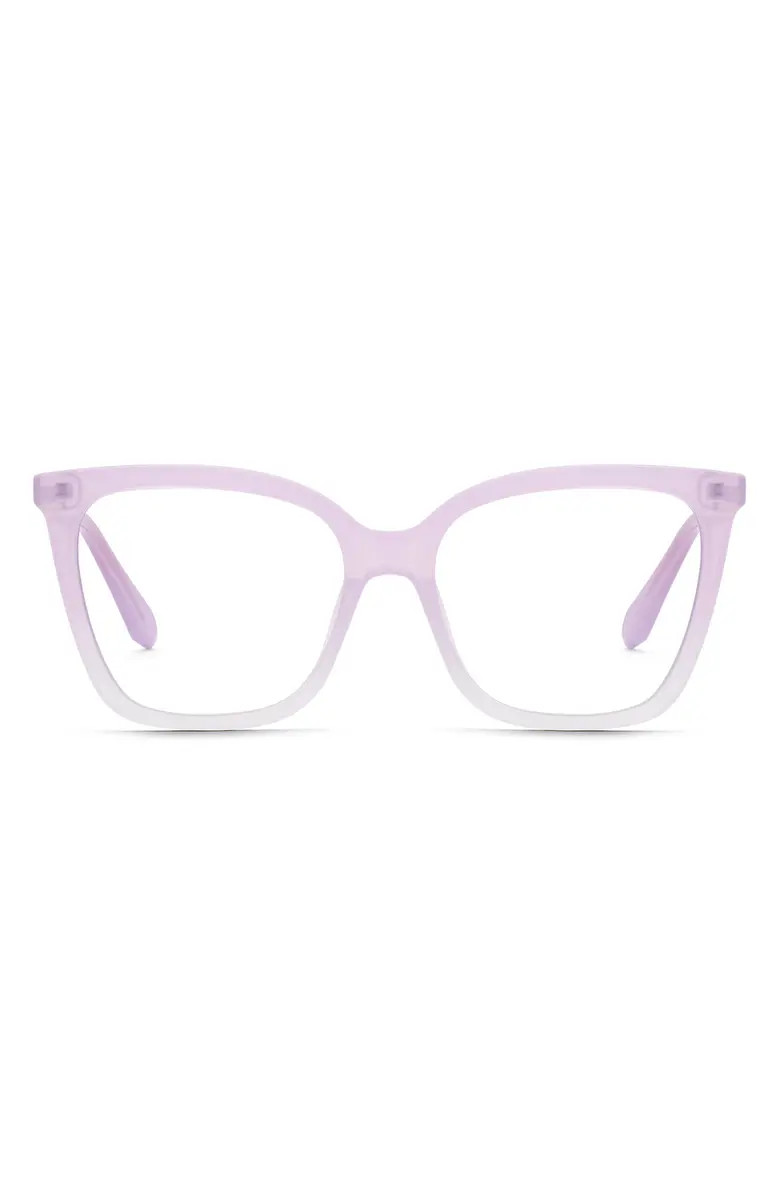 54mm Video On Square Blue Light Blocking Glasses | Nordstrom