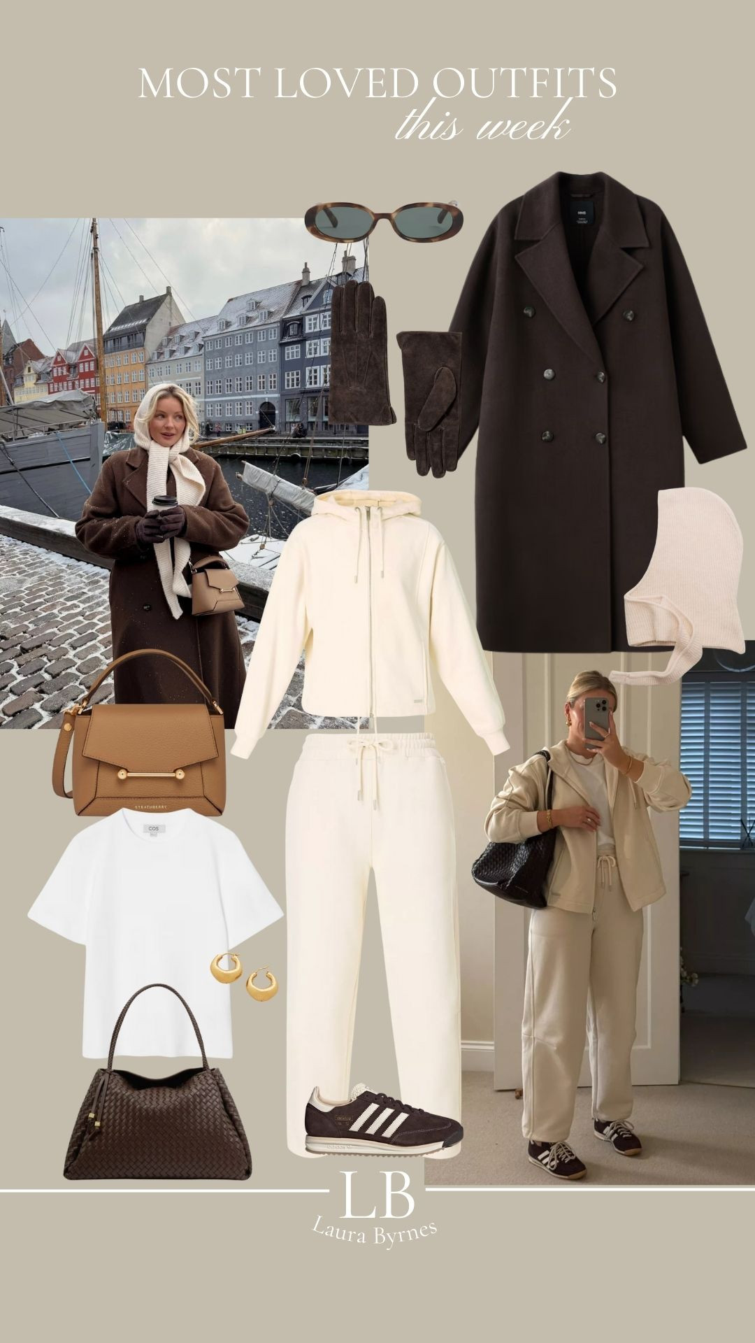 Most Loved Outfits this week 🤎

Winter Style, Winter Outfit, Winter Outfit Inspiration, January Style, Loungewear Set, Wool Coat, Balaclava, Layering, Adidas Trainers 

#LTKwinter #LTKuk #LTKeurope