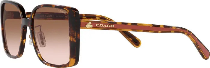 COACH 56mm Gradient Square Sunglasses | Nordstromrack | Nordstrom Rack