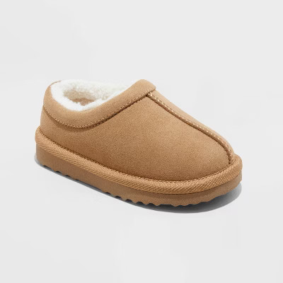 Toddler Jude Clog Slippers - Cat & Jack™ Brown 12T | Target