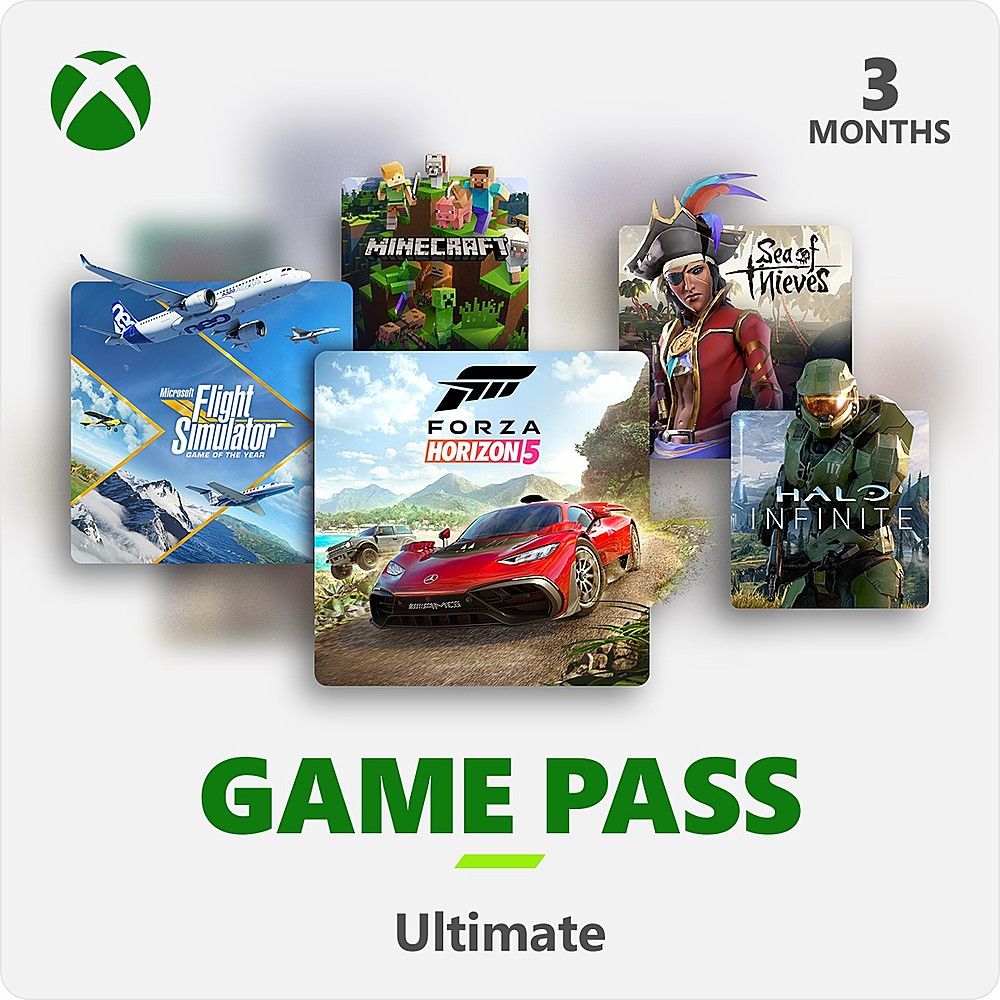 Microsoft Xbox Game Pass Ultimate 3 Month Membership [Digital] QHX-00002 - Best Buy | Best Buy U.S.