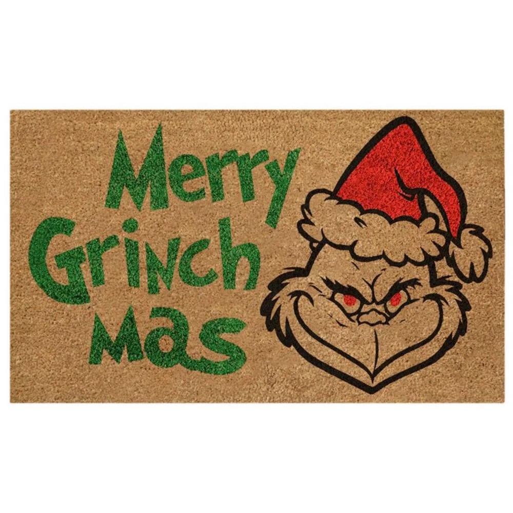Indoor Outdoor Christmas Doormat Front Porch Rugs Merry Christmas Floor Mat 23.62*17.75 inch - Wa... | Walmart (US)