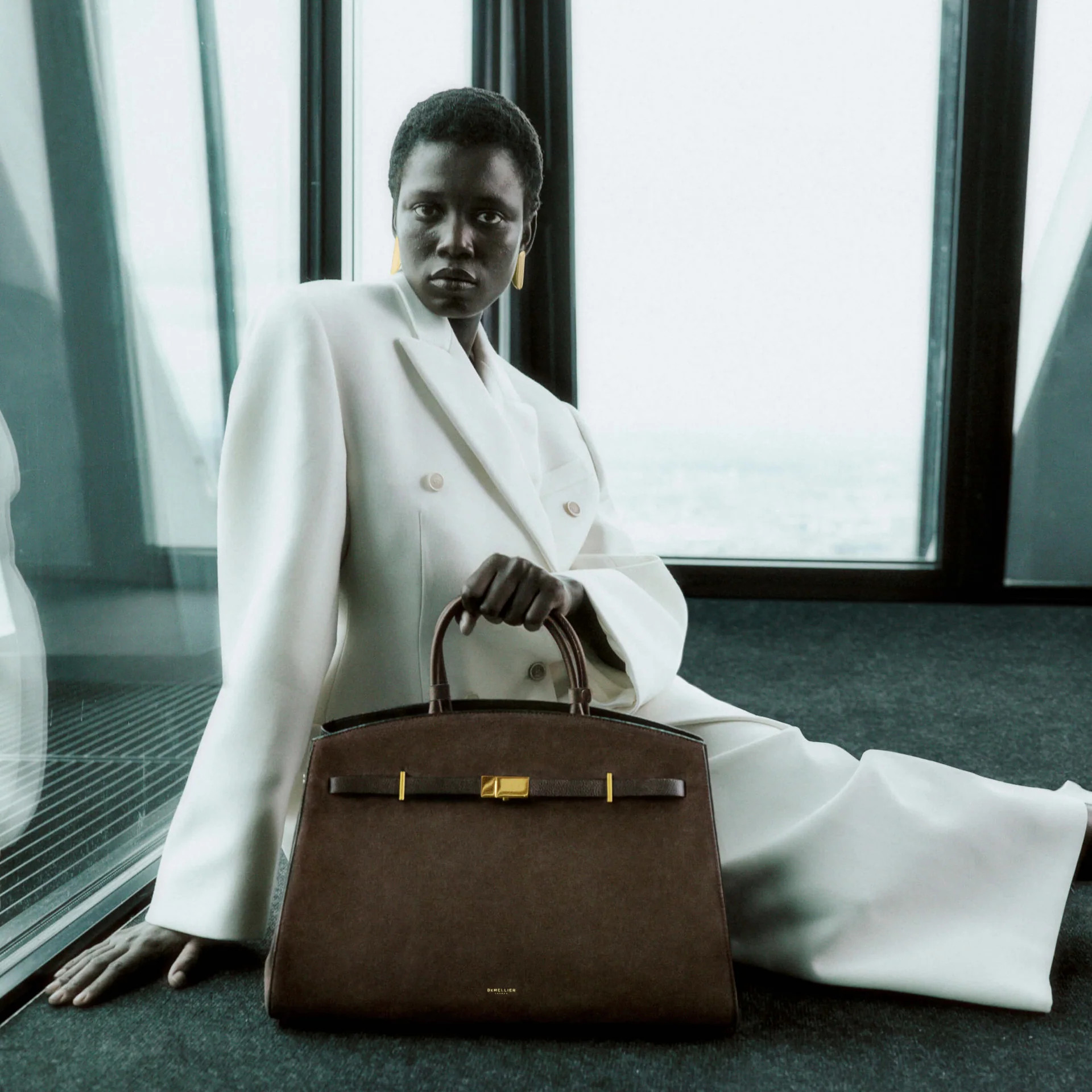 The Hudson | Mocha Suede & Mocha Smooth | DeMellier | DeMellier