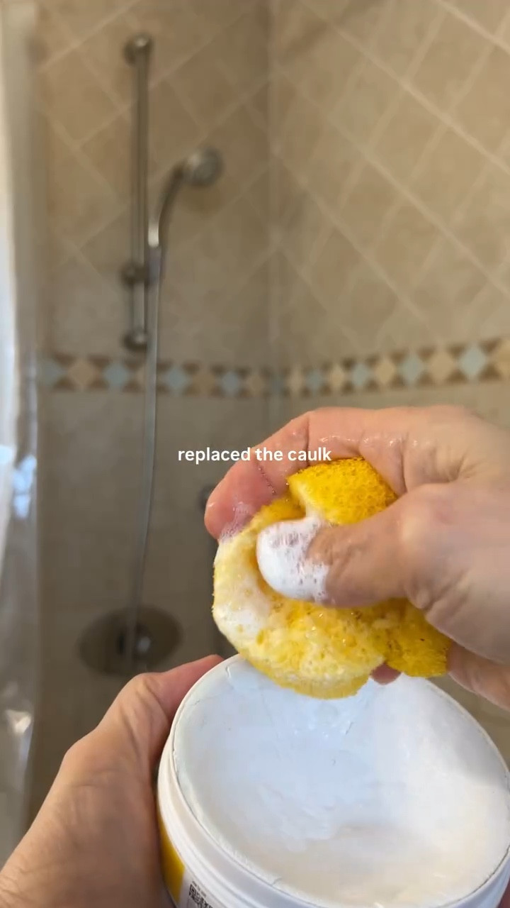 This bathroom fix cost under $30.

Our shower grout was looking dingy, so we cleaned the tile and replaced the caulk using a simple tool and cleaner.

Small fixes like this can make your bathroom feel brand new—without a renovation.

Comment BATH below to receive a DM with the link to this post on my LTK ⬇ https://liketk.it/5T1RA

#bathroomrefresh #cleaninghacks #groutcleaning #homeimprovement #interiordesigntips