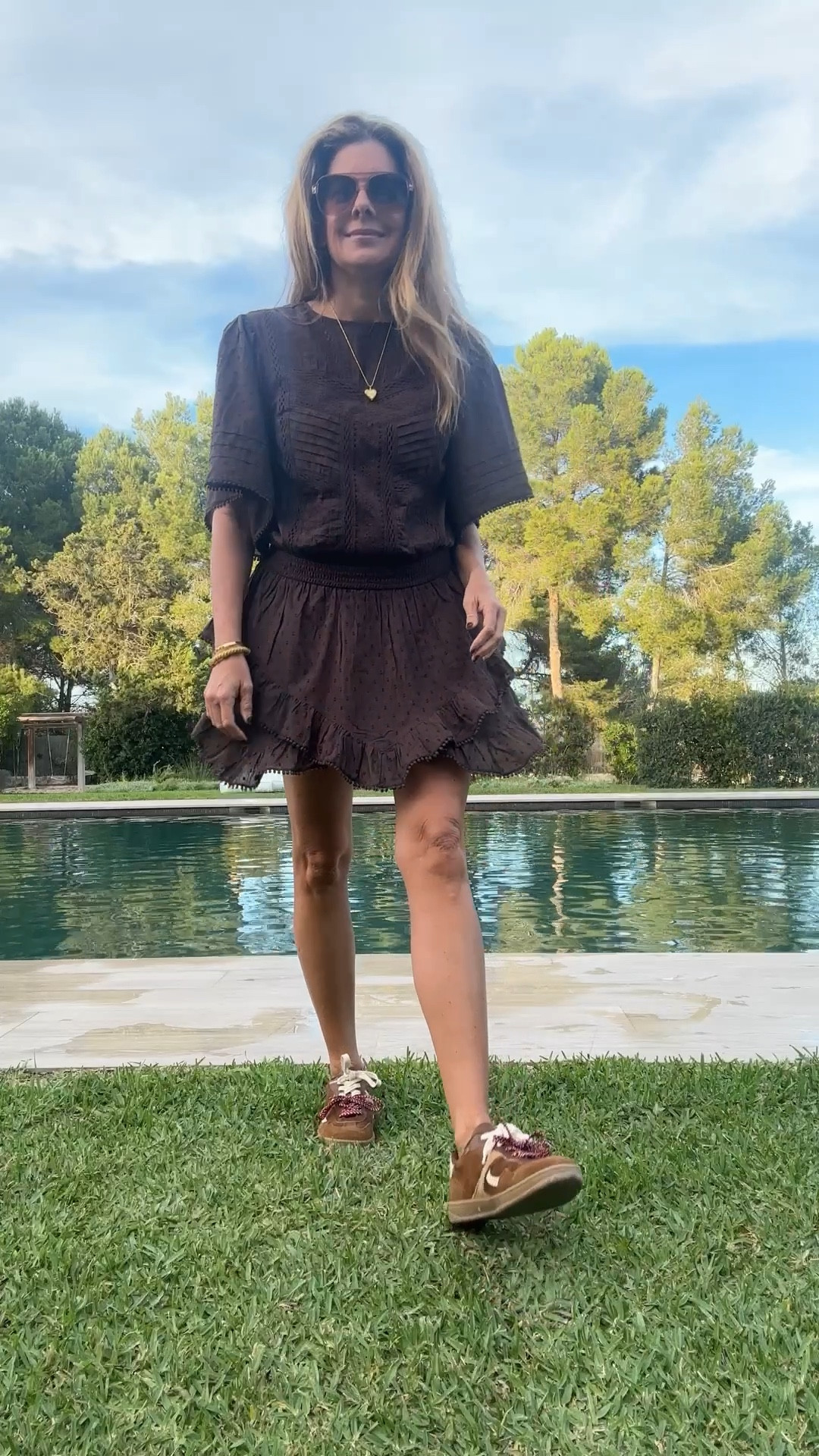 Trans seasonal dress in the colour of the season 🤎🤎🤎

#LTKstyletip #LTKuk #LTKeurope