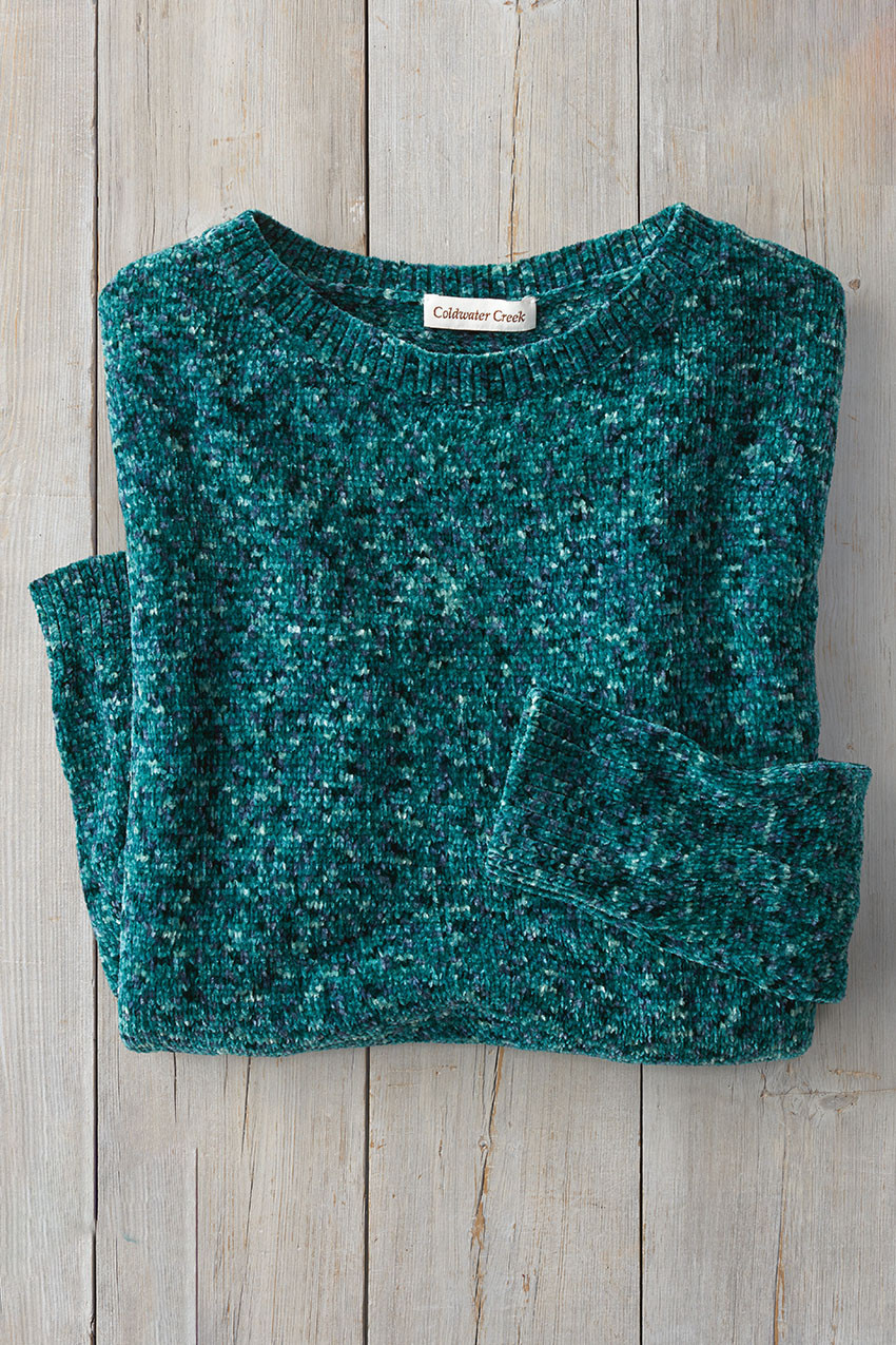 Color Twist Chenille Sweater | Coldwater Creek