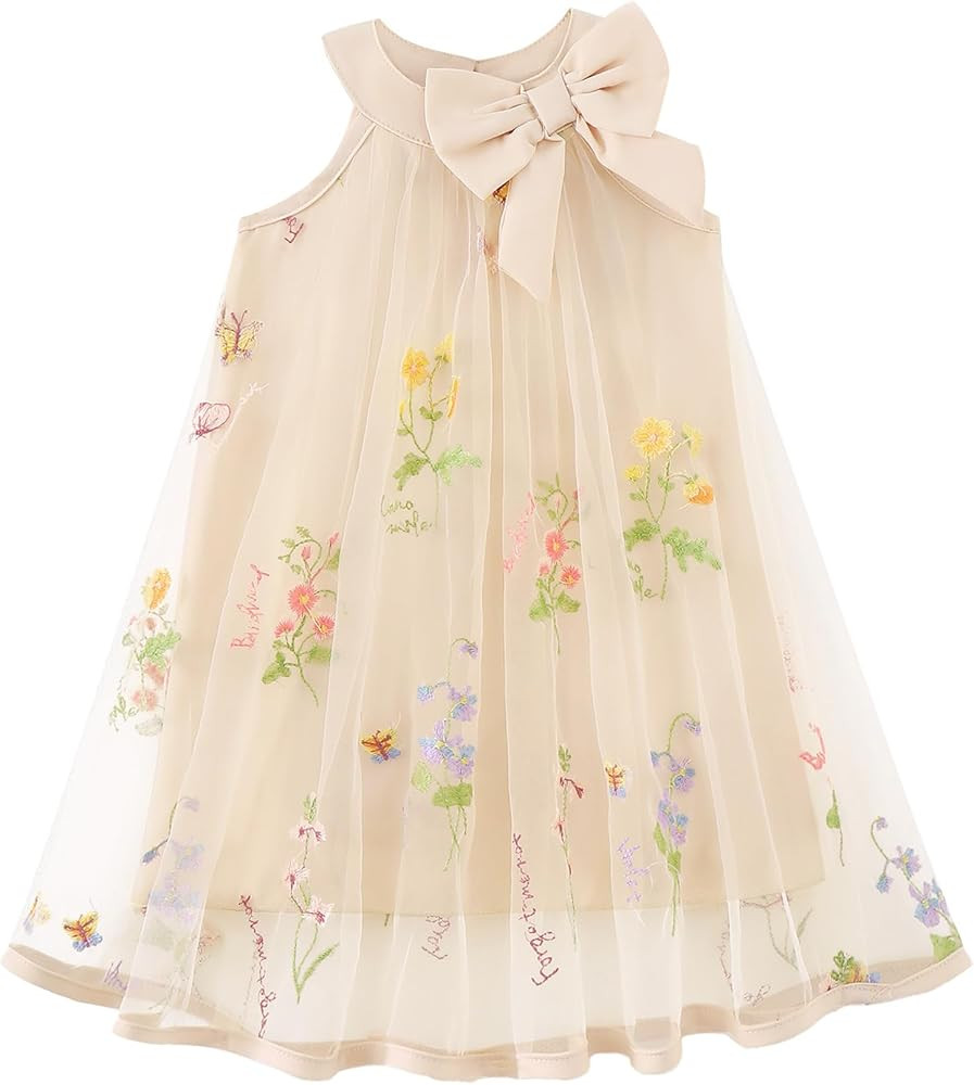 Toddler Girl Tulle Dress Summer Clothes Little Girl Ombre Halter Dress Kids Casual Sundress Toddl... | Amazon (US)