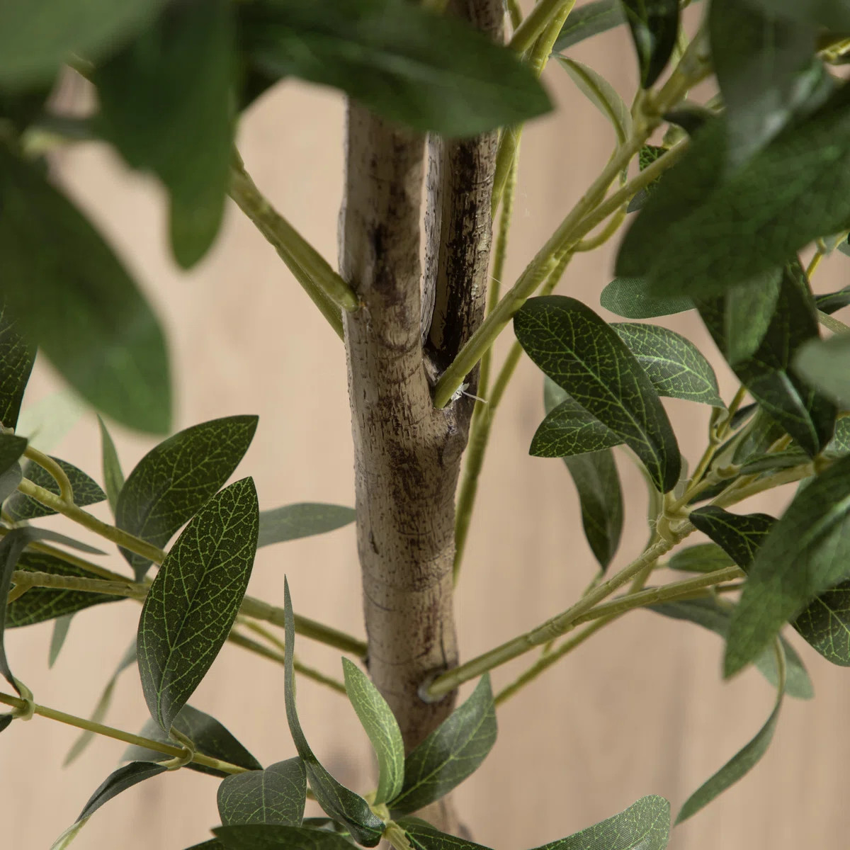 Oliveira Faux Olive Tree with Livia Woven Basket | Wayfair North America