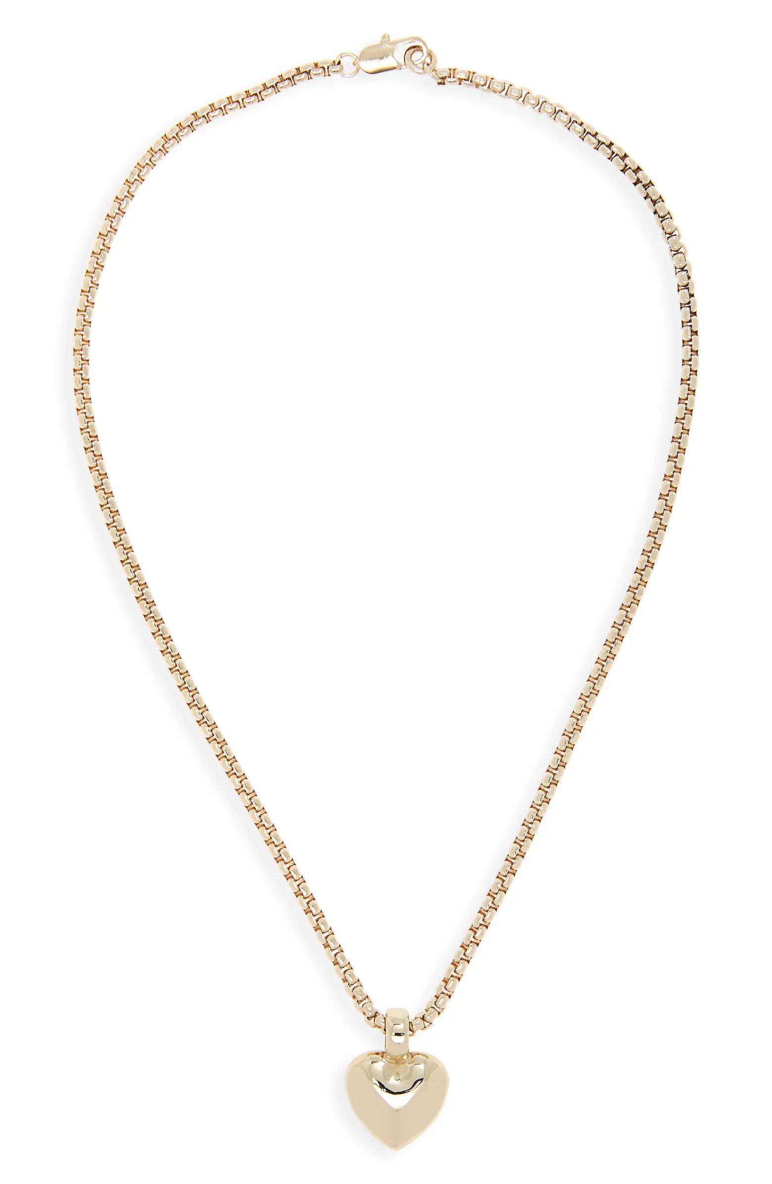 Laura Lombardi Chiara Heart Pendant Necklace | Nordstrom | Nordstrom