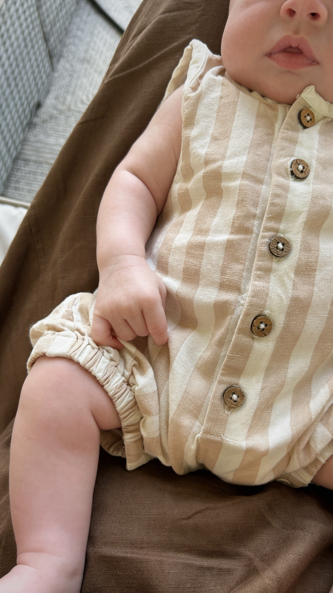 Organic linen baby romper perfect for those hot days! 

#LTKBaby #LTKStyleTip #LTKFindsUnder50