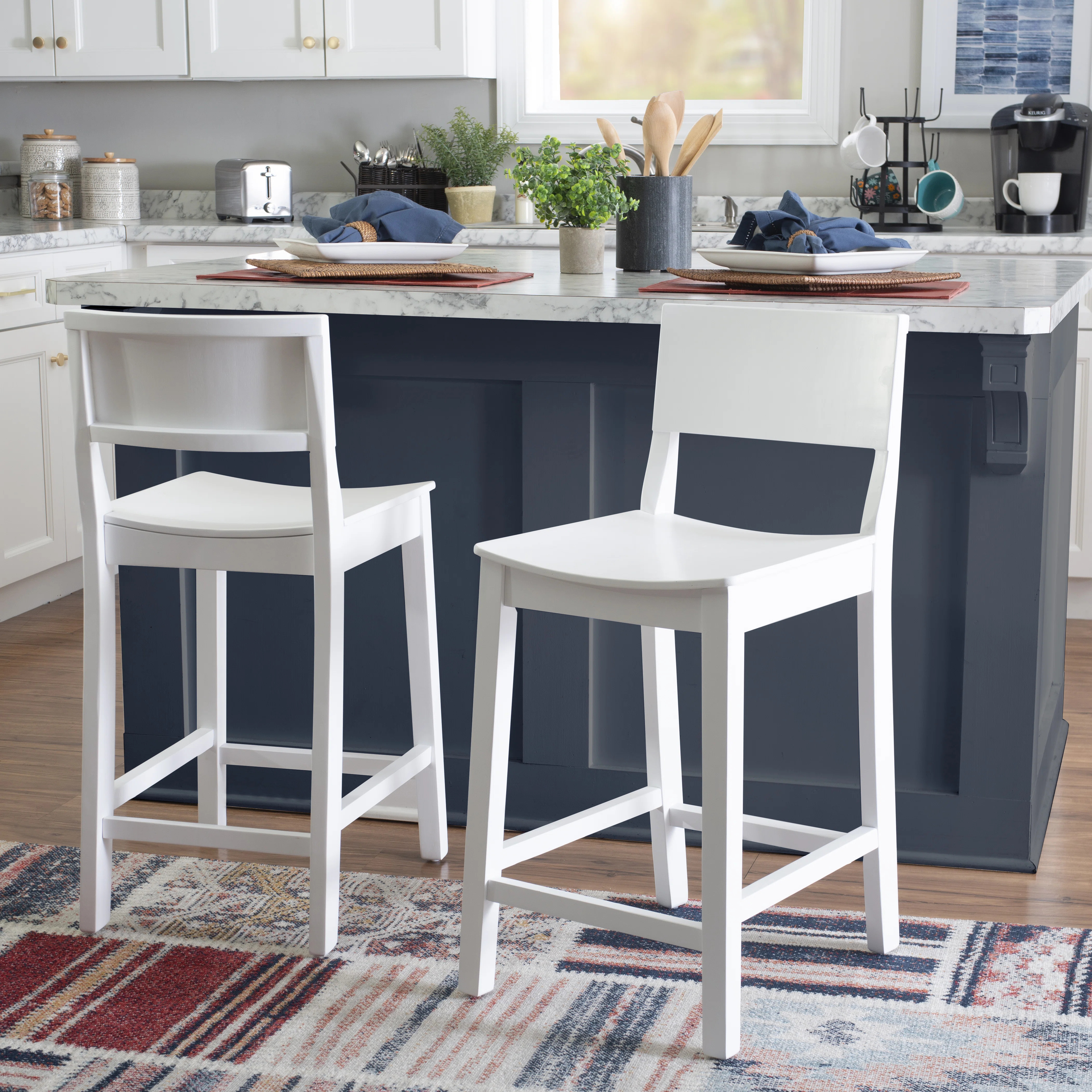 Wildon Home® Yalingup Stool with a Solid Wood Frame & Reviews | Wayfair | Wayfair North America