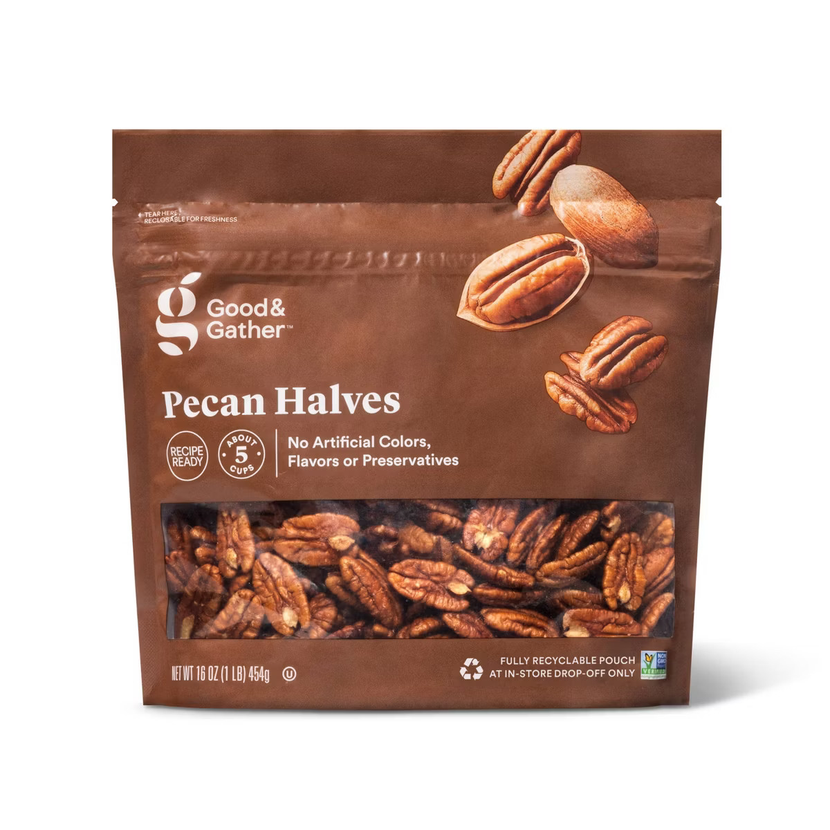 Pecan Halves - 16oz - Good & Gather™ | Target