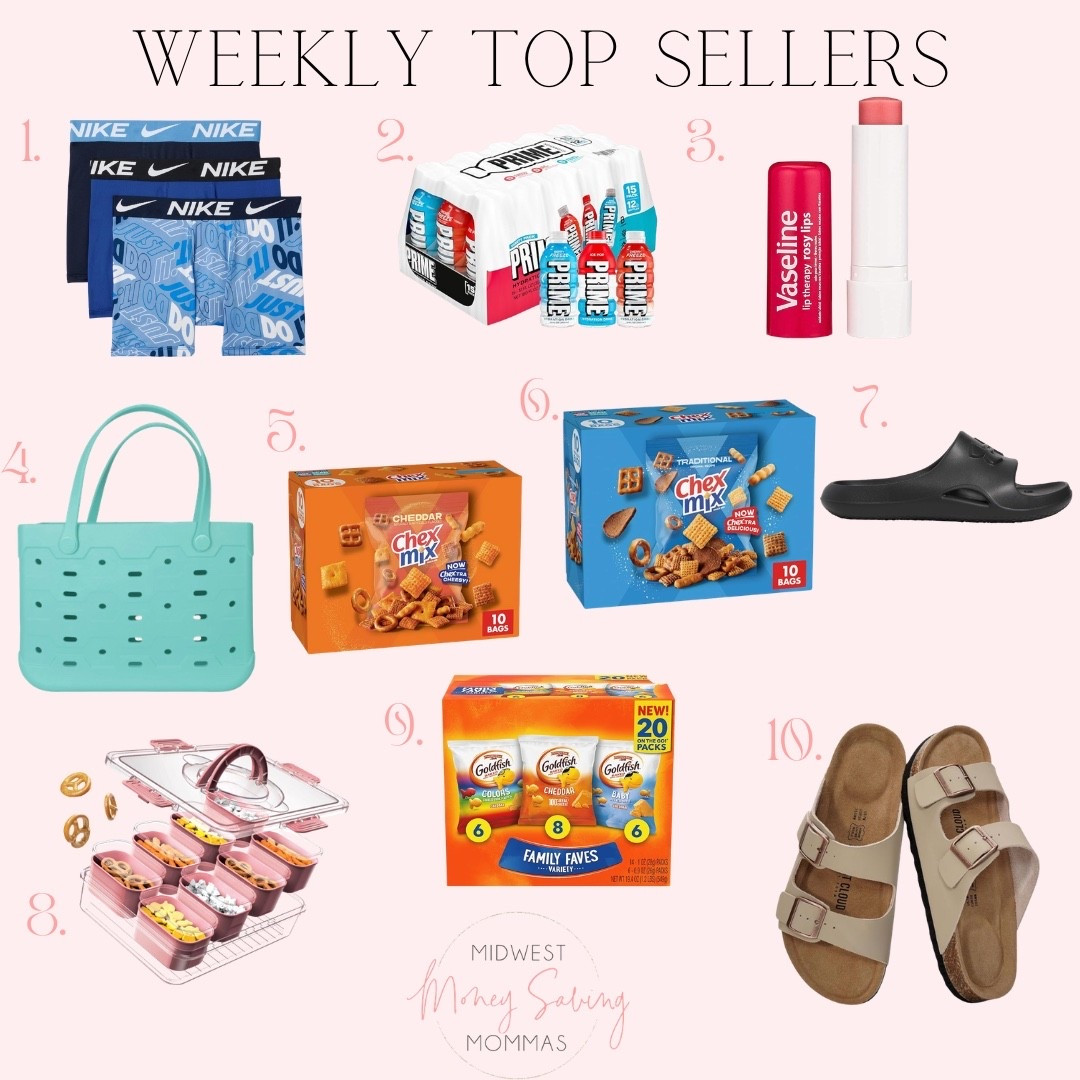 Weekly top sellers

Best sellers  sandals  shoes  tote bag  snacks  Vaseline  Nike 

#LTKmomlife #LTKSeasonal #LTKootd