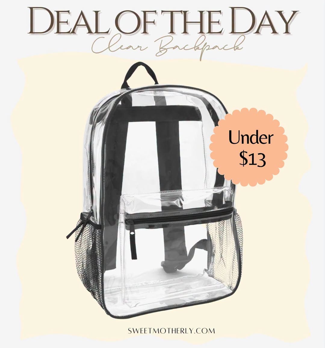Clear backpack on sale

Clear bags
Clear stadium bags
Transparent crossbody bags
Clear tote bags
Concert-approved bags
Game day essentials
Clear belt bags
Travel-friendly bags
Waterproof clear purses
NFL stadium bag policy bags

#LTKSeasonal #LTKSaleAlert