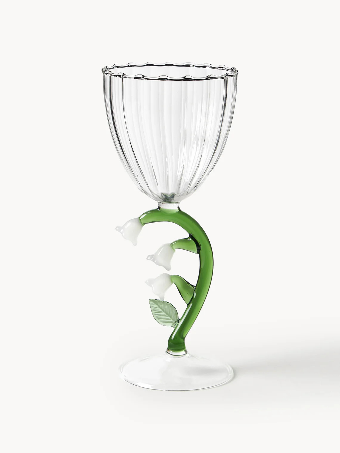Handgefertigte Weingläser Botanica aus Borosilikatglas, 6er-Set | Westwing EU