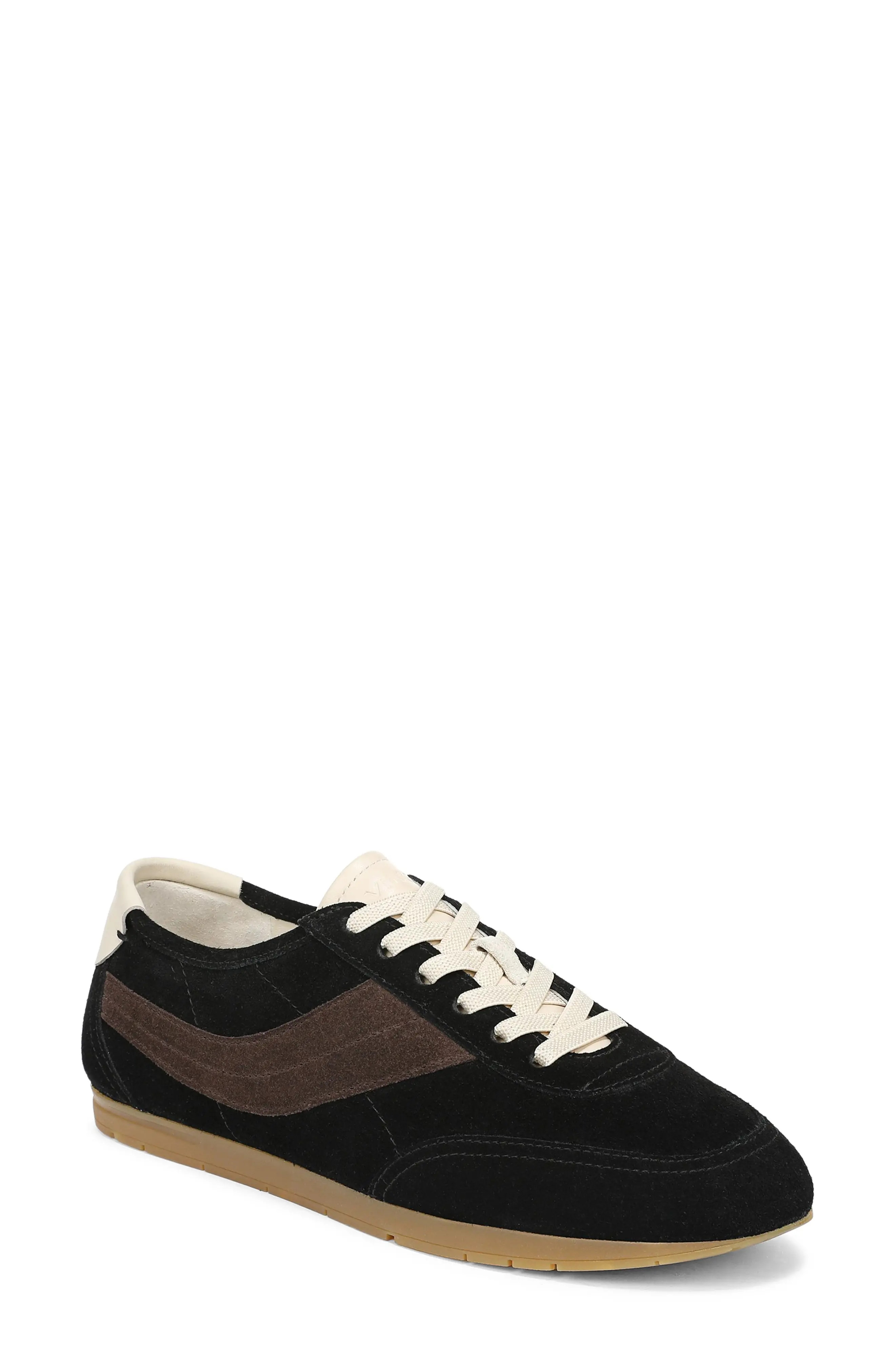 Vince LA Runner Sneaker in Horchata/Pebble White at Nordstrom, Size 7 | Nordstrom