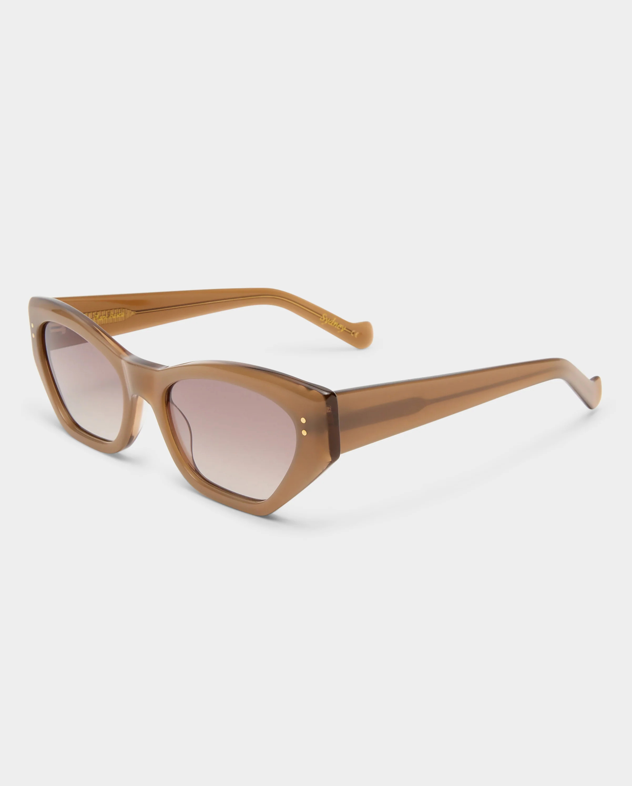 The Sydney Almond Female Cat-Eye Sunglasses | Luv Lou | Luv Lou