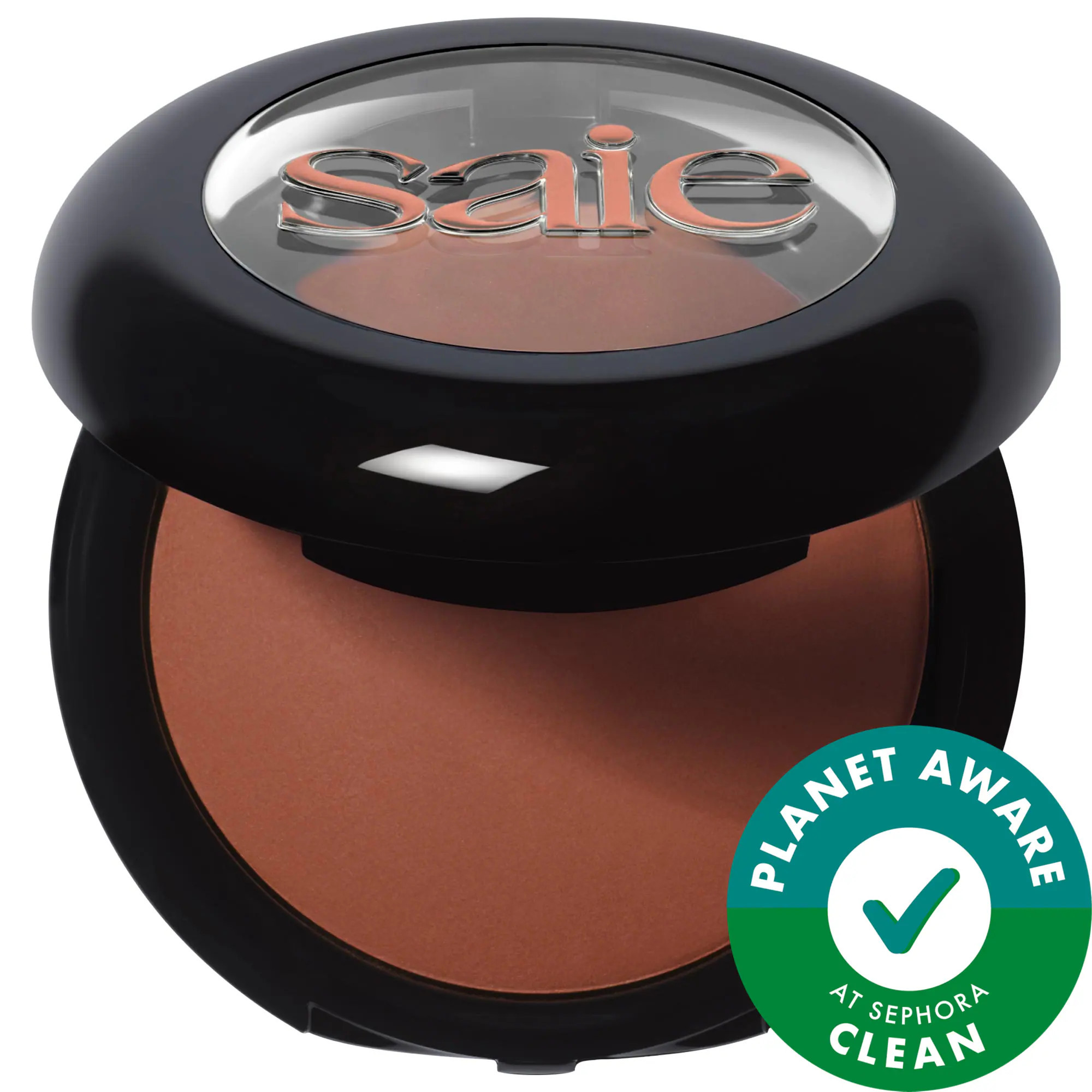 Saie SuperSuede Radiant Talc-Free Baked Powder Bronzer Como 0.28 oz/8 g | Sephora (US)