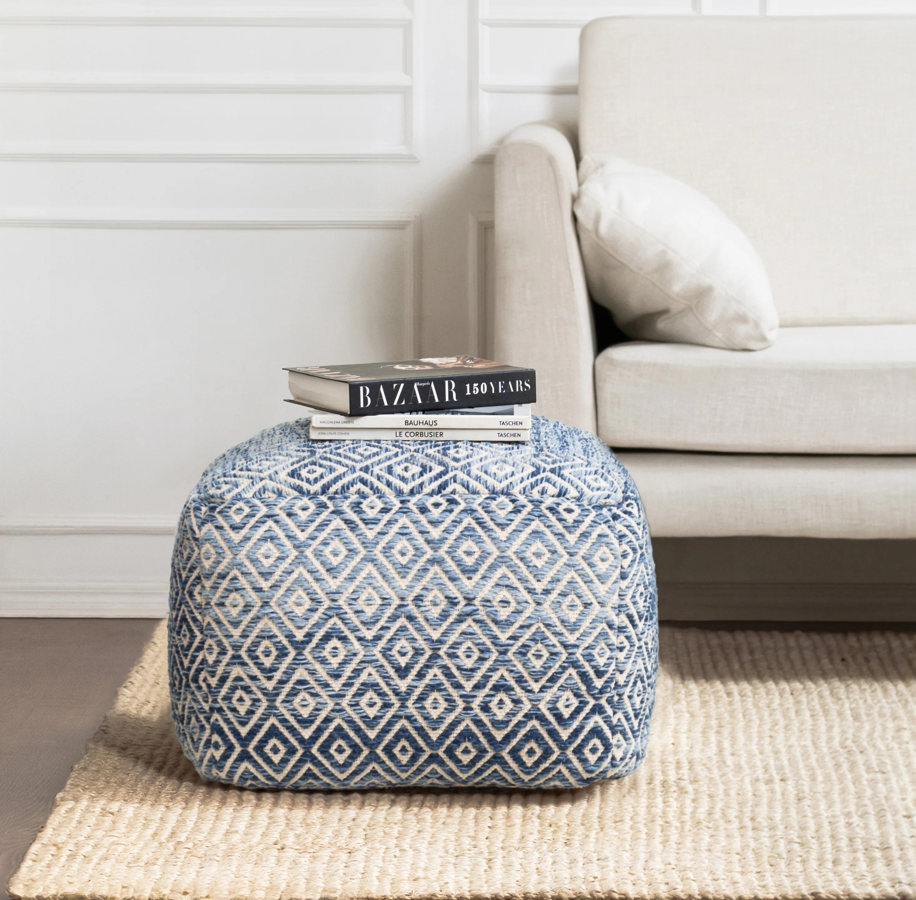 Flintridge Upholstered Pouf | Wayfair North America